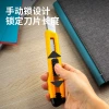 Deli Stationery 2001 Utility knife, Large Stainless Steel Wallpaper Knife, Hand Paper Cutting Blade, Electrician Knife, Art knife Application Scenario